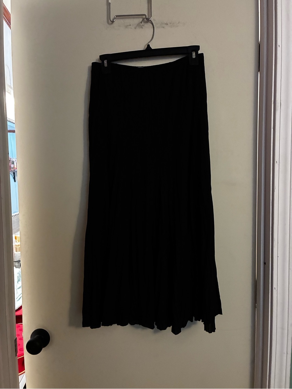 Rafael Black Women’s Maxi Skirt - Classic Flowing Design